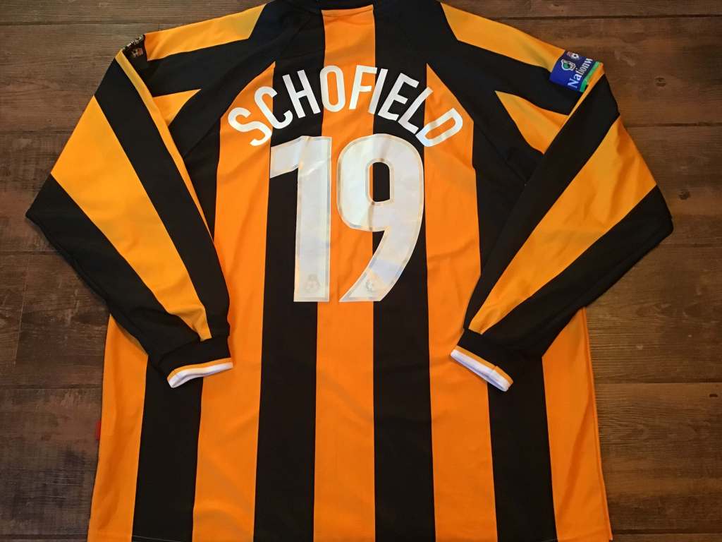 Hull City Match worn shirt 1999